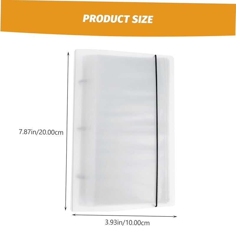 Clear Photo Album Pockets Postcard Sleeves Set Artwork Storage Bag for Graduations - Image 2
